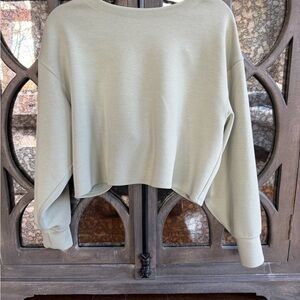 lululemon athletica Olive Crop Top